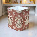 Susan Delis "Artemis"  Linen Waste Basket