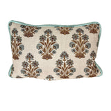 Disha - Hand-blocked Linen Pillow