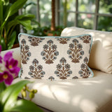 Disha - Hand-blocked Linen Pillow
