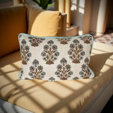 Disha - Hand-blocked Linen Pillow
