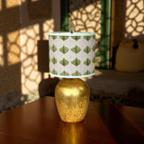 Aloka - Bespoke Blockprint Drum Lampshade