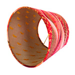 Cassandra Pink Designer Empire Lamp Shade with Silk Interior