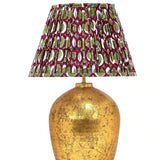 Gold Leaf Metal Jar LampGold Leaf Metal Jar Lamp