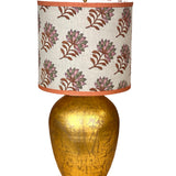 Tejas - Bespoke Blockprint Drum Lampshade