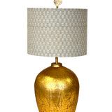 Bodhi - Bespoke Blockprint Drum Lampshade