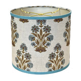 Disha - Bespoke Blockprint Drum Lampshade