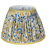 Prabha - Bespoke Blockprint Pleated Empire Lampshade