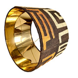 Maya / African Kuba Cloth Bespoke Drum Lampshade