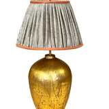 Prakasha - Bespoke Blockprint Empire Lampshade
