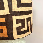 Maya / African Kuba Cloth Bespoke Drum Lampshade Video