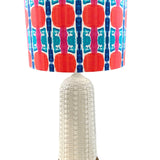 Sunset Stripe / By Textile Design Cassie Adams Bespoke Drum Lampshade