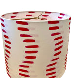 Wavy Lines / By Textile Design Cassie Adams Bespoke Drum Lampshade