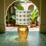 Aloka - Bespoke Blockprint Drum Lampshade
