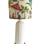 Liz – Monkey Linen Bespoke Linen Drum Lamp Shade