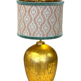 Dharma -  Bespoke Blockprint Drum Lampshade