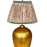 Dharma -  Bespoke Blockprint Drum Lampshade