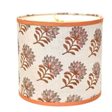 Tejas - Bespoke Blockprint Drum Lampshade