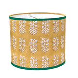 Ujjwala - Bespoke Blockprint Drum Lampshade