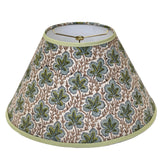 Jyoti - Bespoke Blockprint Empire Lampshade