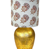 Tejas - Bespoke Blockprint Drum Lampshade