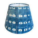 Rickie / Indigo African Mud Cloth Empire Lamp Shade